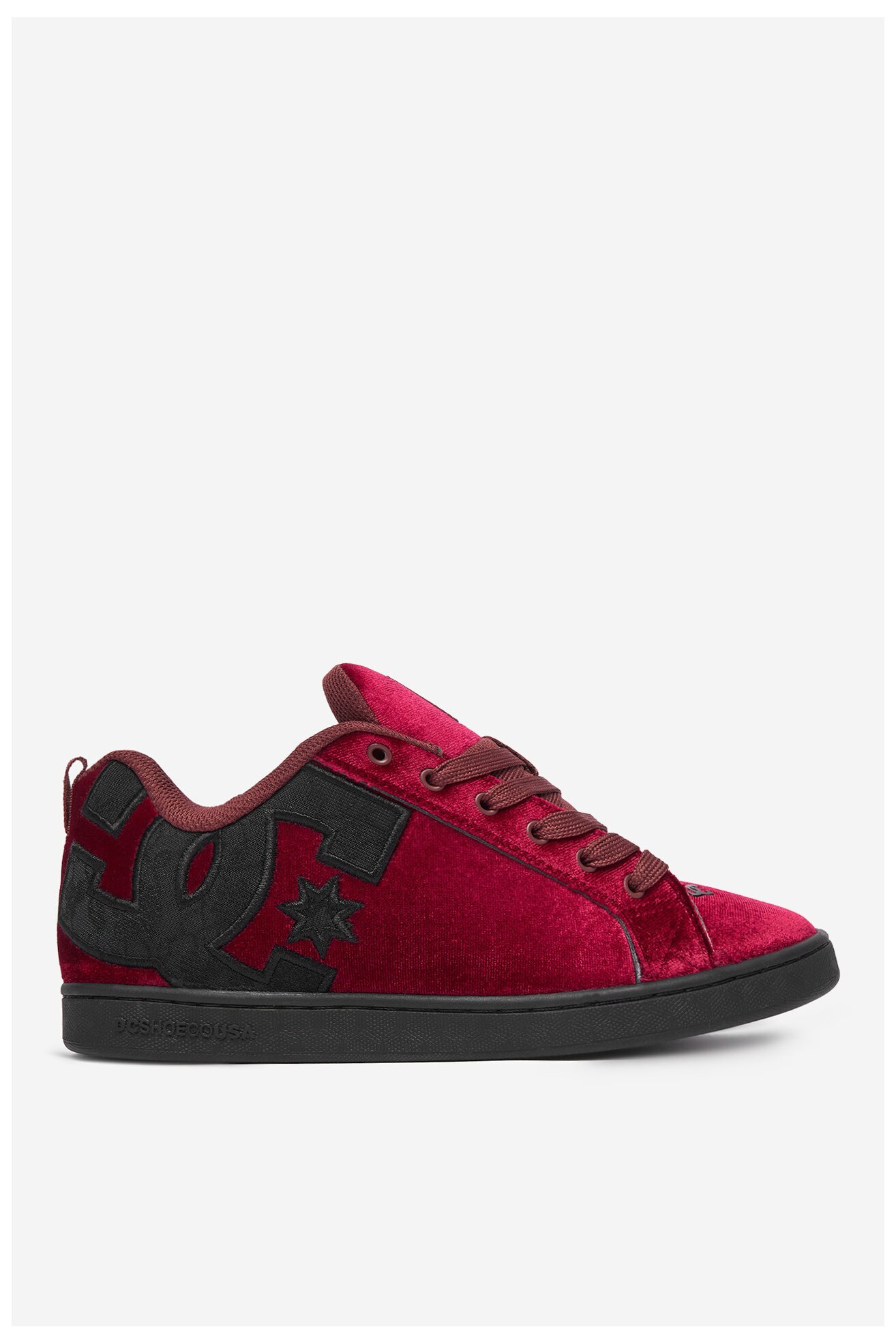 Кросівки спортивні DC Shoes EO-COURT GRAFFIK LE DC02894601 СВІТЛО-БОРДОВИЙ