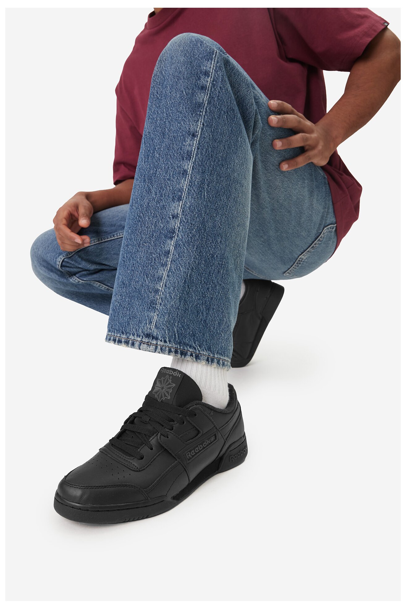 Спортни обувки Reebok EO-WORKOUT PLUS 100244984 ЧЕРЕН