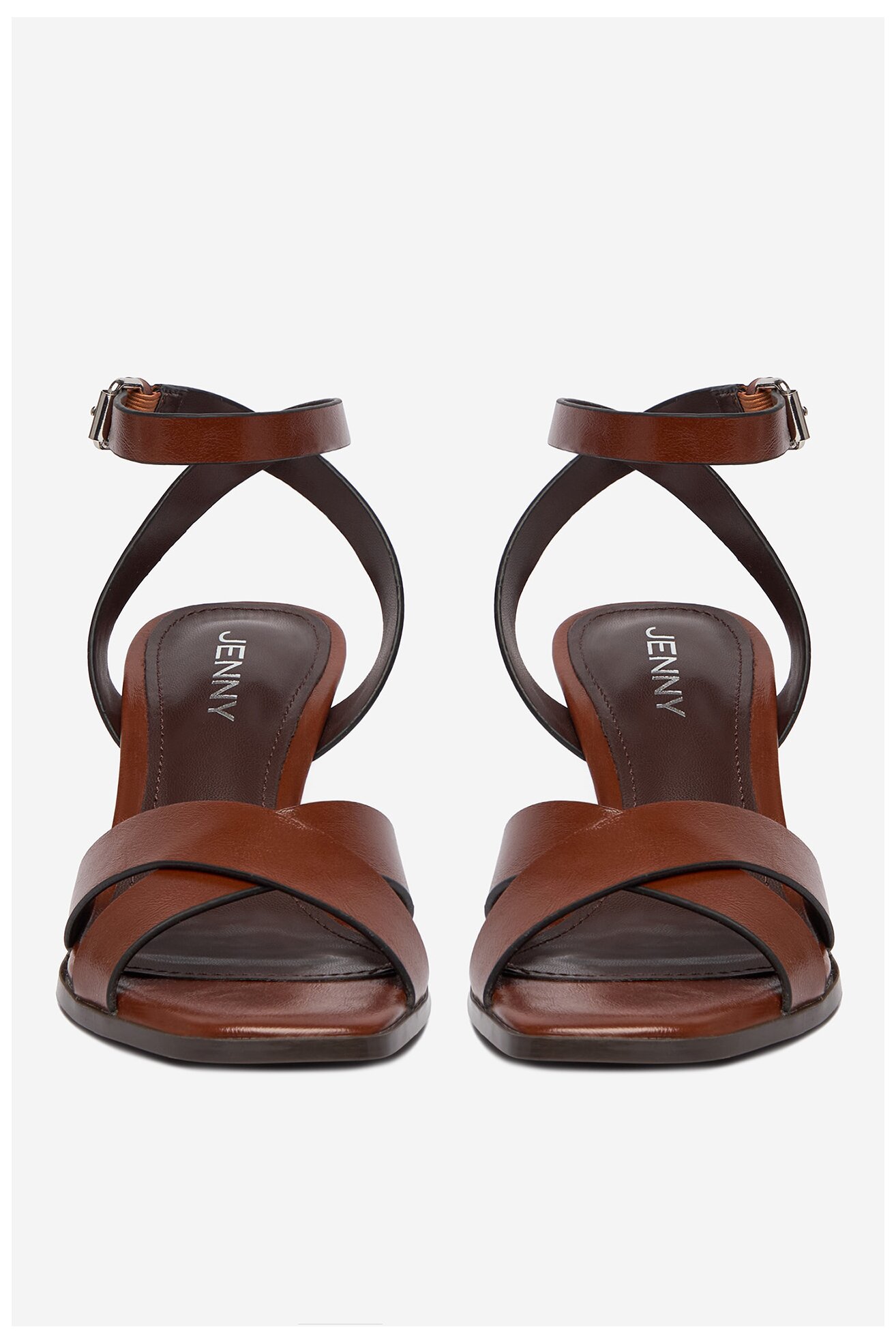 Sandały Jenny CEO-LS6497-01 Brązowy