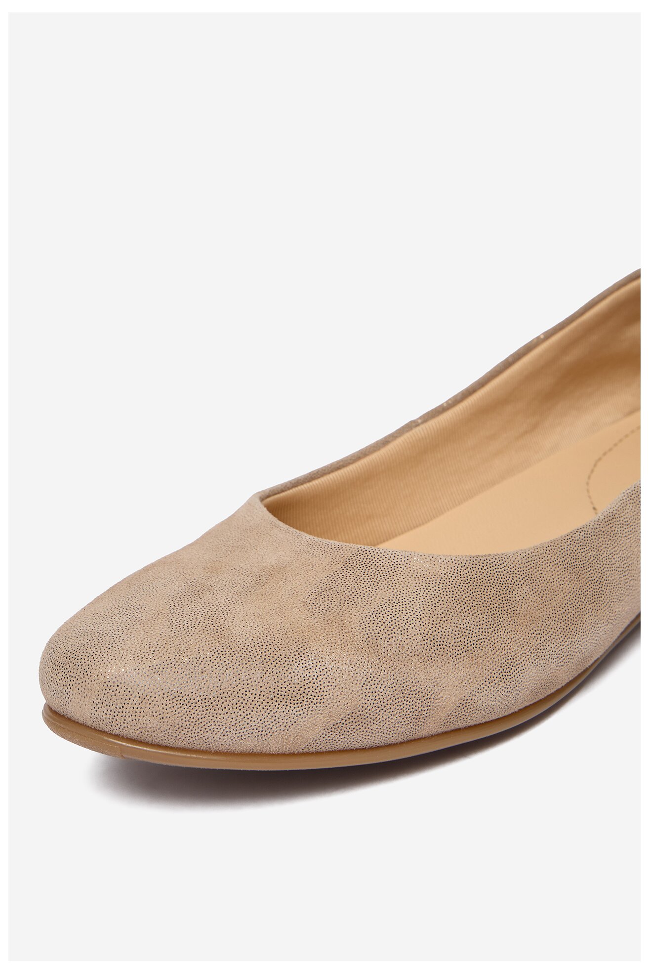 Baleriny Lasocki CEO-RST-ERICA-50 Beżowy ciemny