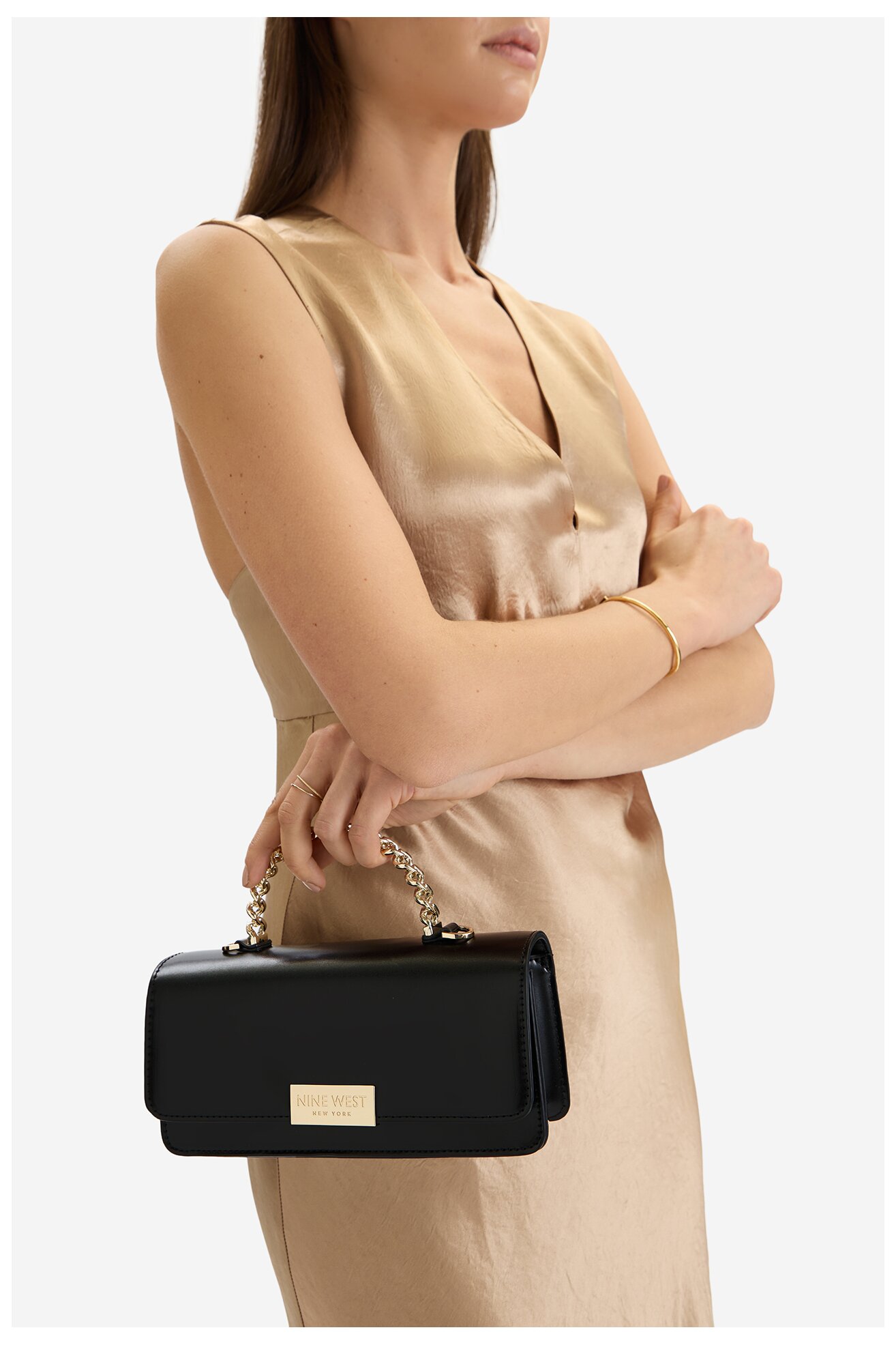 Сумка З Ремінцем NINE WEST CEO-MERCER MOOD-KY317 ЧОРНИЙ