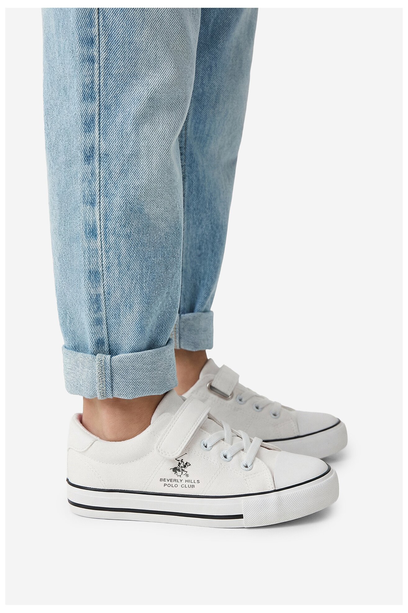 Trampki Beverly Hills Polo Club EO-CSS20377-77 Biały