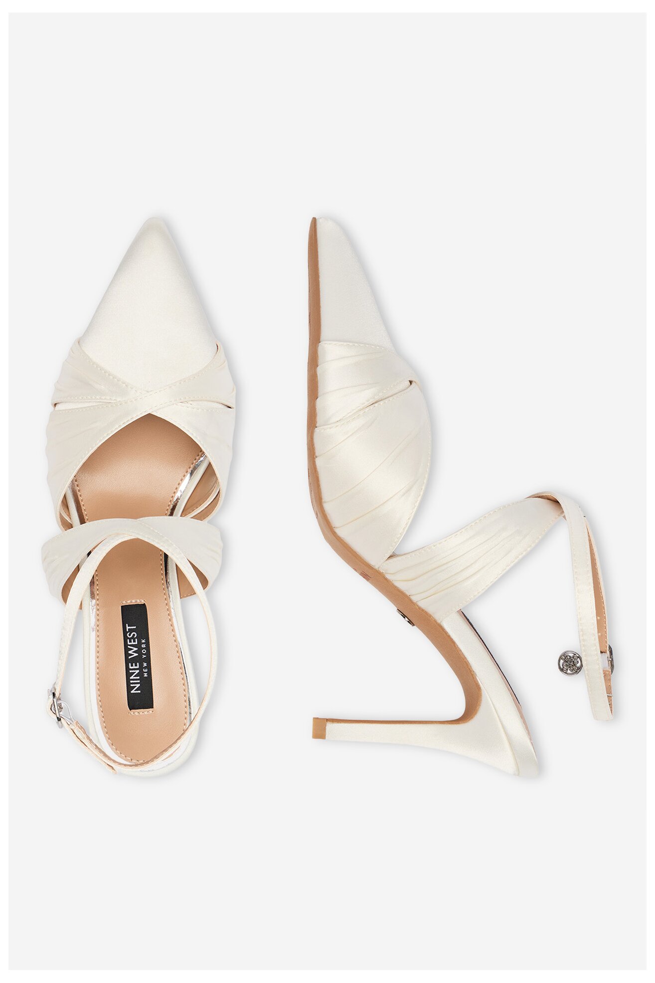 Czółenka NINE WEST CEO-259-73 02 Biały