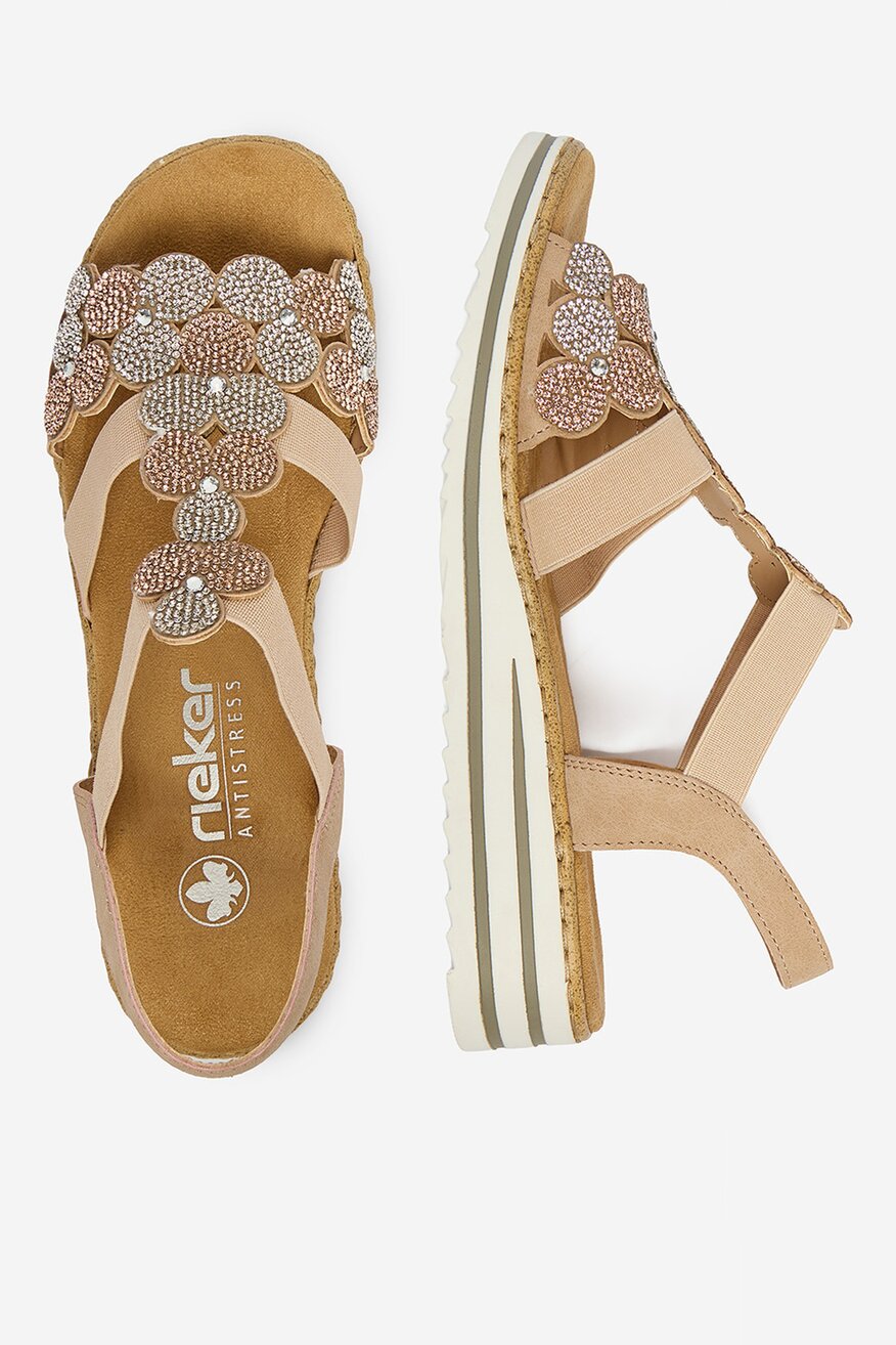 
                Сандали Rieker ЗЛАТИСТ - 5906751835357