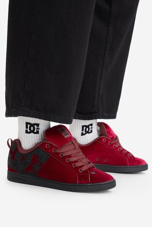 Кросівки спортивні DC Shoes EO-COURT GRAFFIK LE DC02894601 СВІТЛО-БОРДОВИЙ