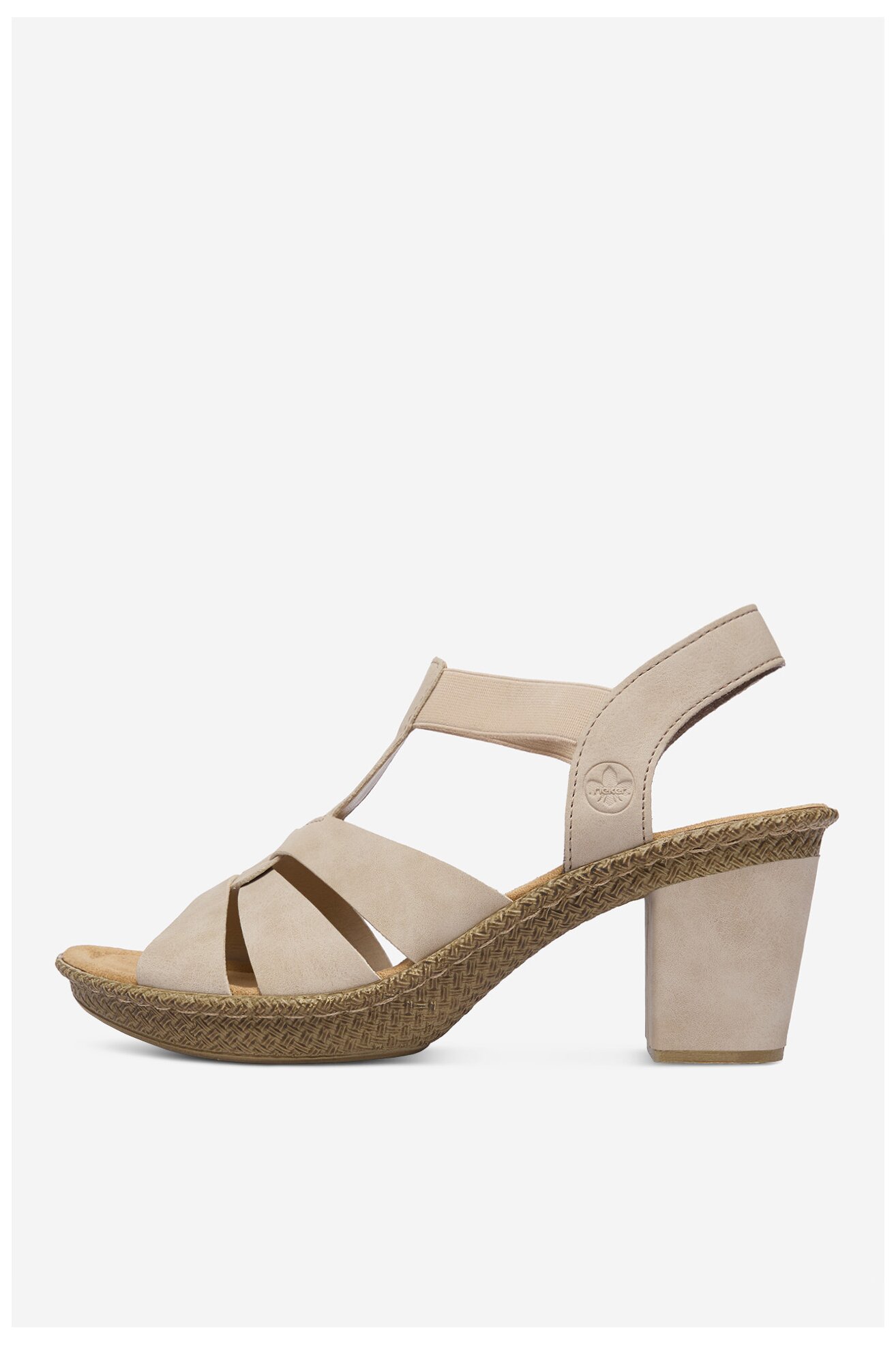Sandały Rieker CEO-665K3-62 Beżowy