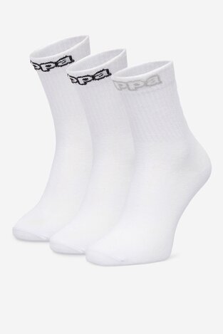 Шкарпетка Kappa CEO_KR_KAPPA_ 004_W_AW25 (3 -PACK) БІЛИЙ