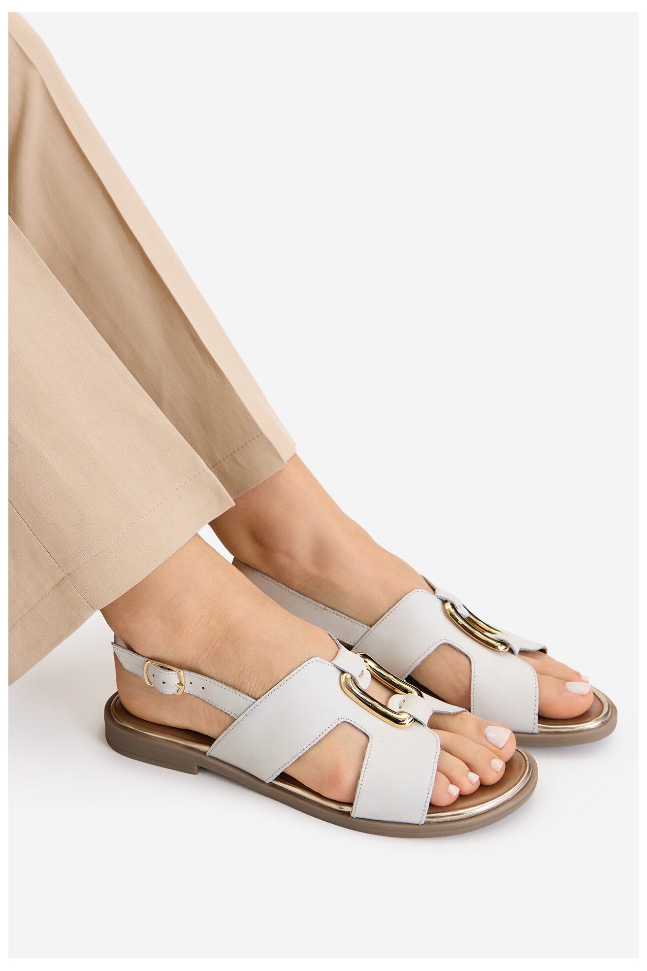 Sandały Lasocki CEO-WI23-FOXI-96 Biały