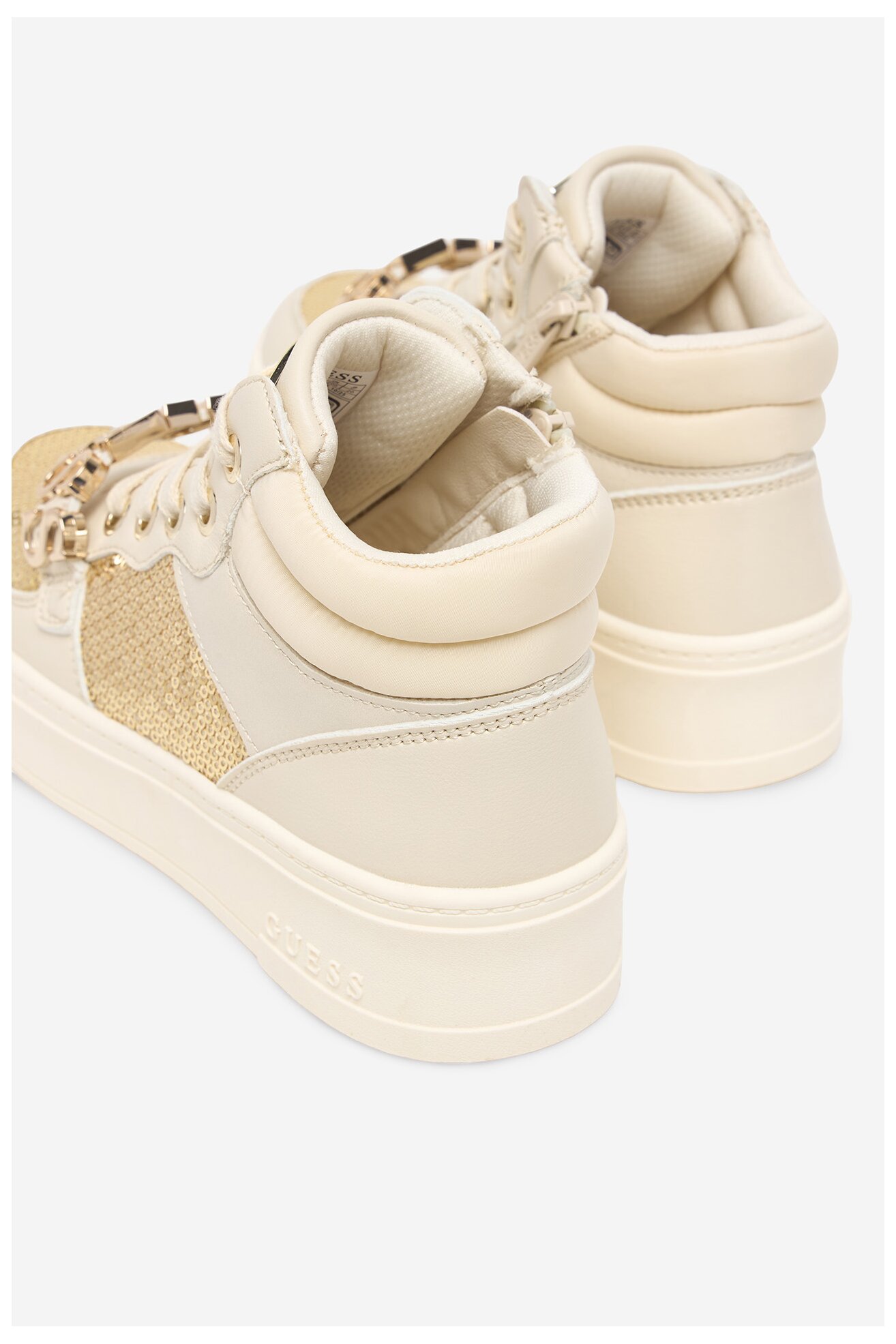 Sneakers GUESS CEOWB-AVO-357-05 Złoty