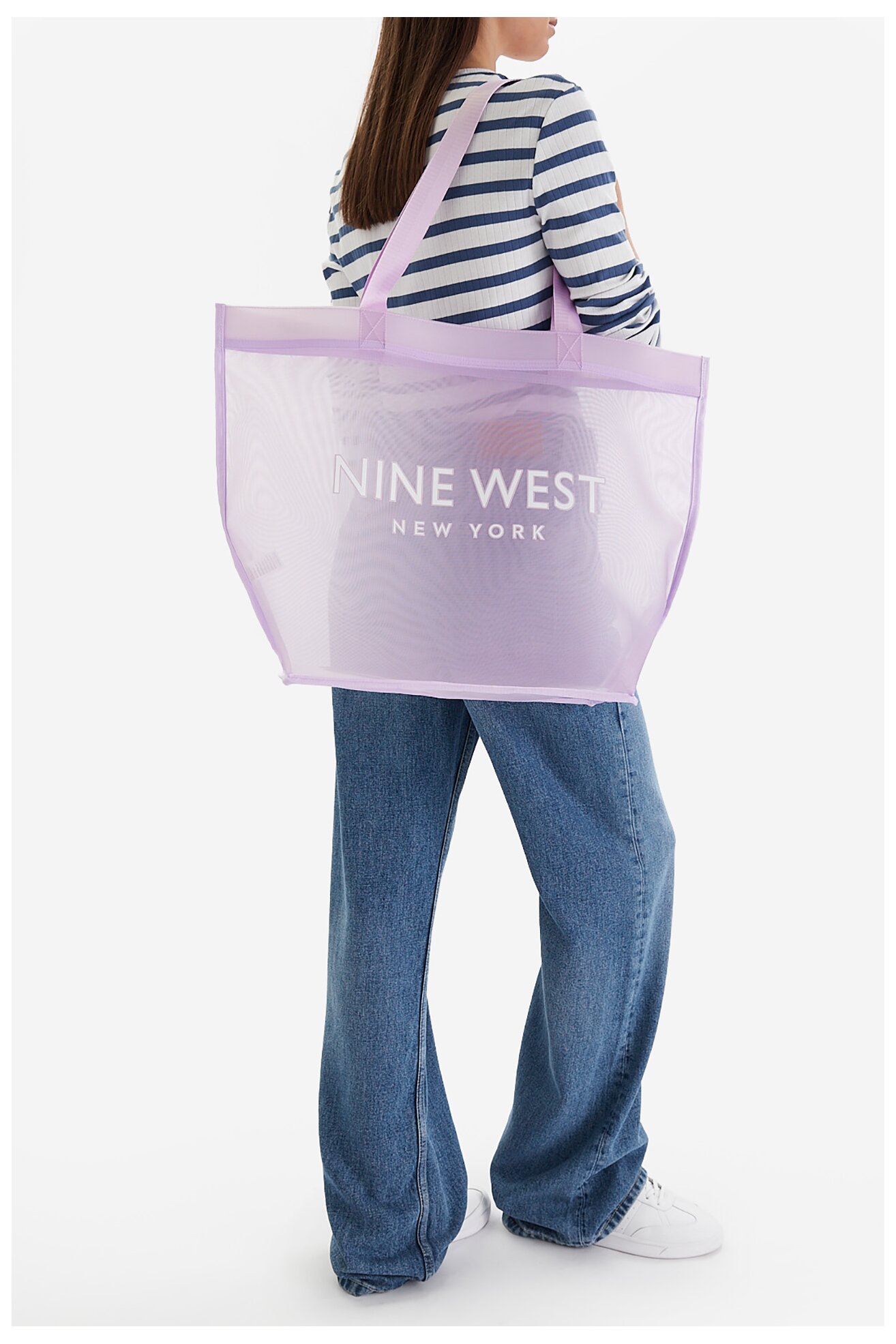 Torebka NINE WEST CEO-ELOURA-LA374-4074 Fioletowy