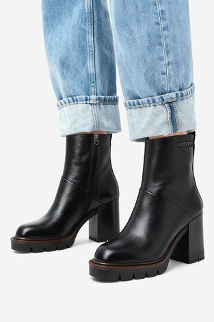 Kratke čizme G-STAR RAW CEO-WI34-CLEVELAND-01 CRNA