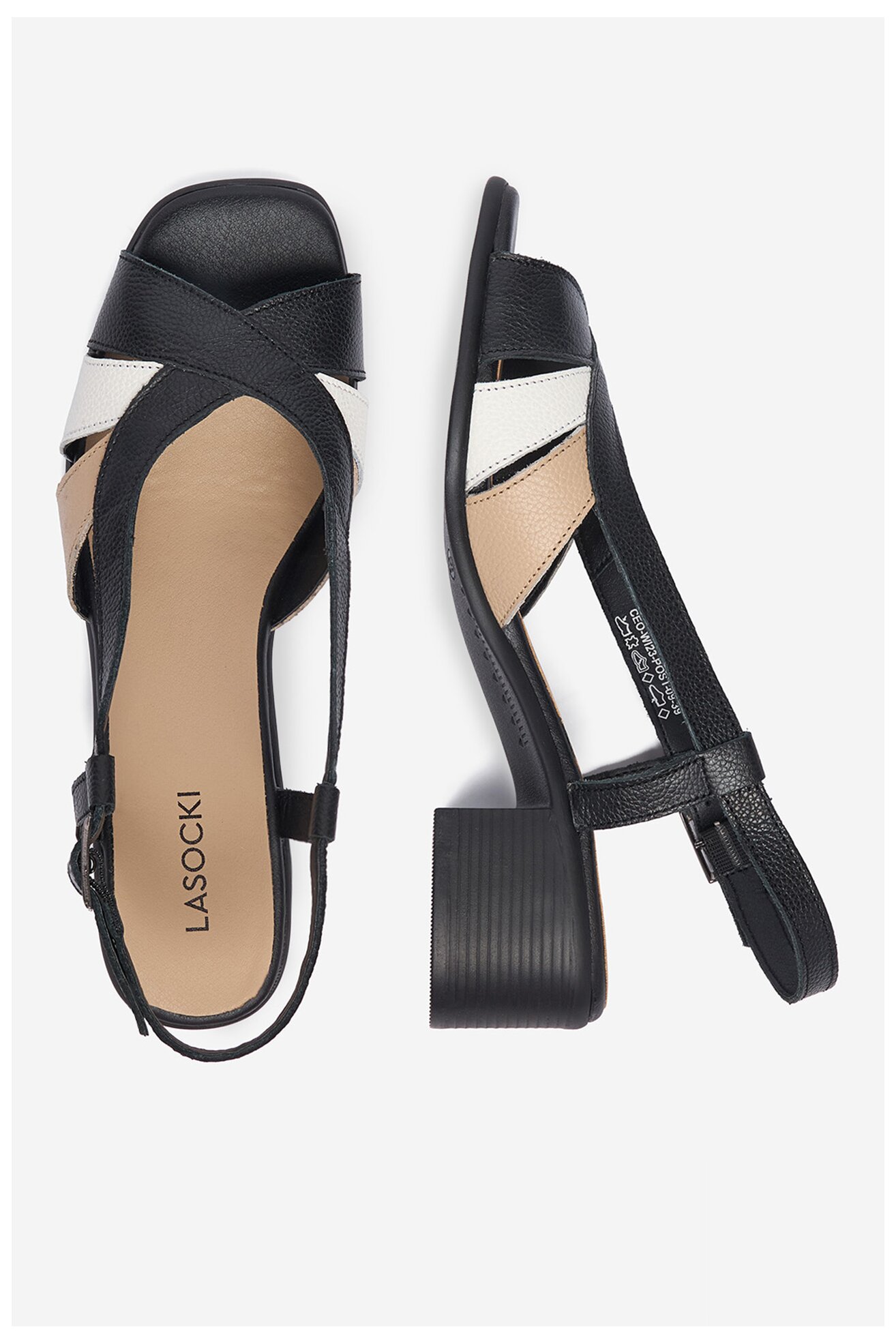 Sandały Lasocki CEO-WI23-POST-09 Czarny