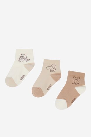 Шкарпетка Winnie The Pooh CEO-ACCCS-AW26-231WTP(3-PACK) БЕЖЕВИЙ