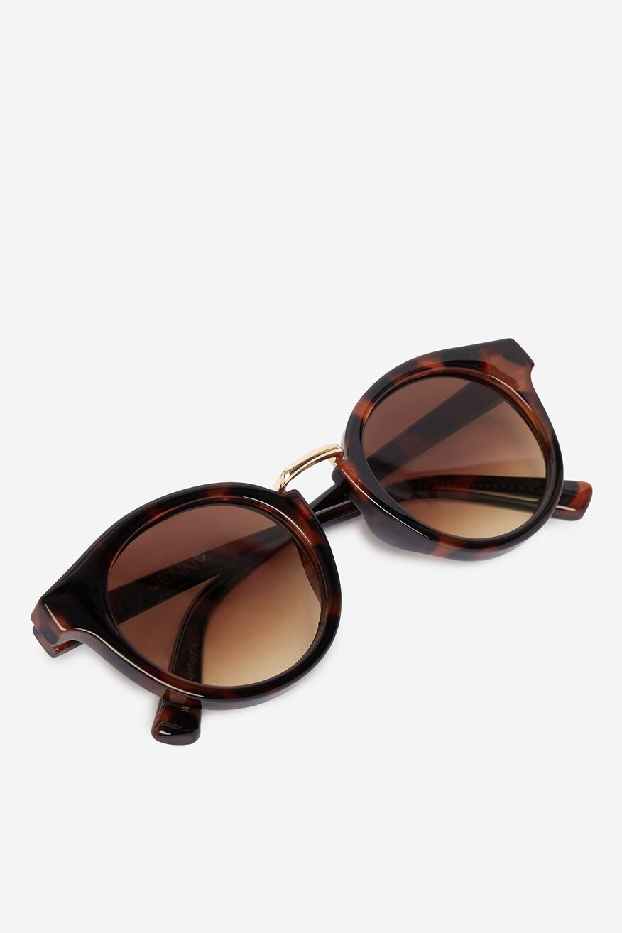 
                        Okulary damskie Jenny WB-4WF-017-SS26 Brązowy - 5907964054771