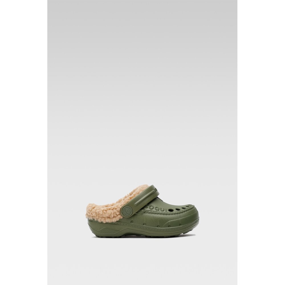Hausschuhe Coqui 9751 HUSKY CLOGS BOY KHAKI 28/29 - CCC