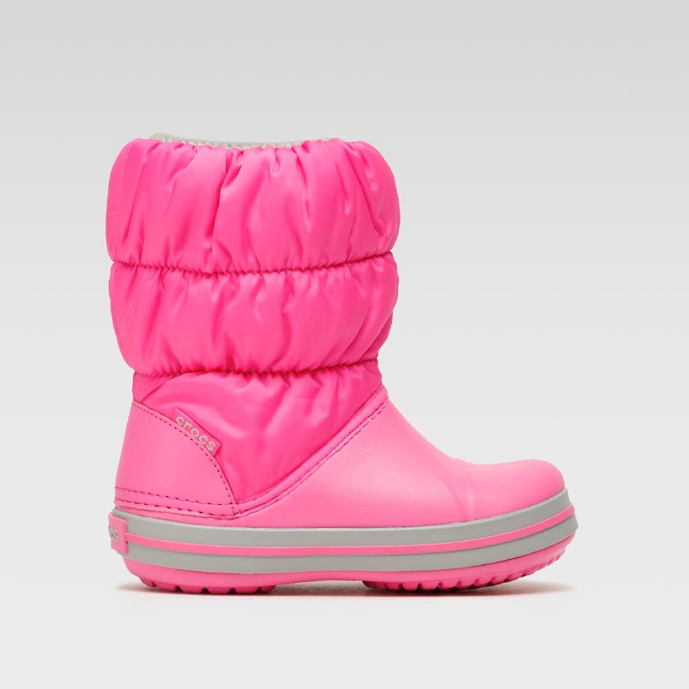 Csizma Crocs WINTER PUFF BOOT T 14613-6TR RÓZSASZÍN, méret: 24/25 - CCC