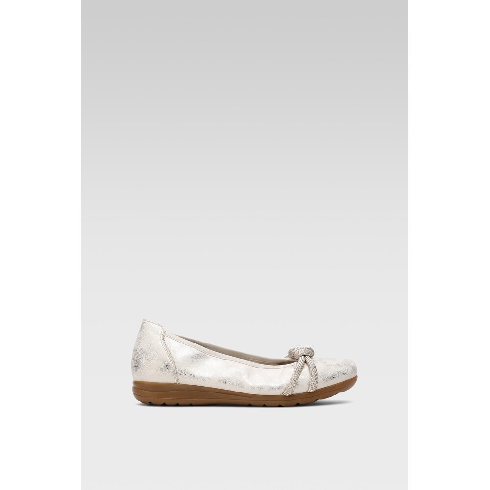 Ballerinas Rieker L9368-60 BEIGE 36 - CCC