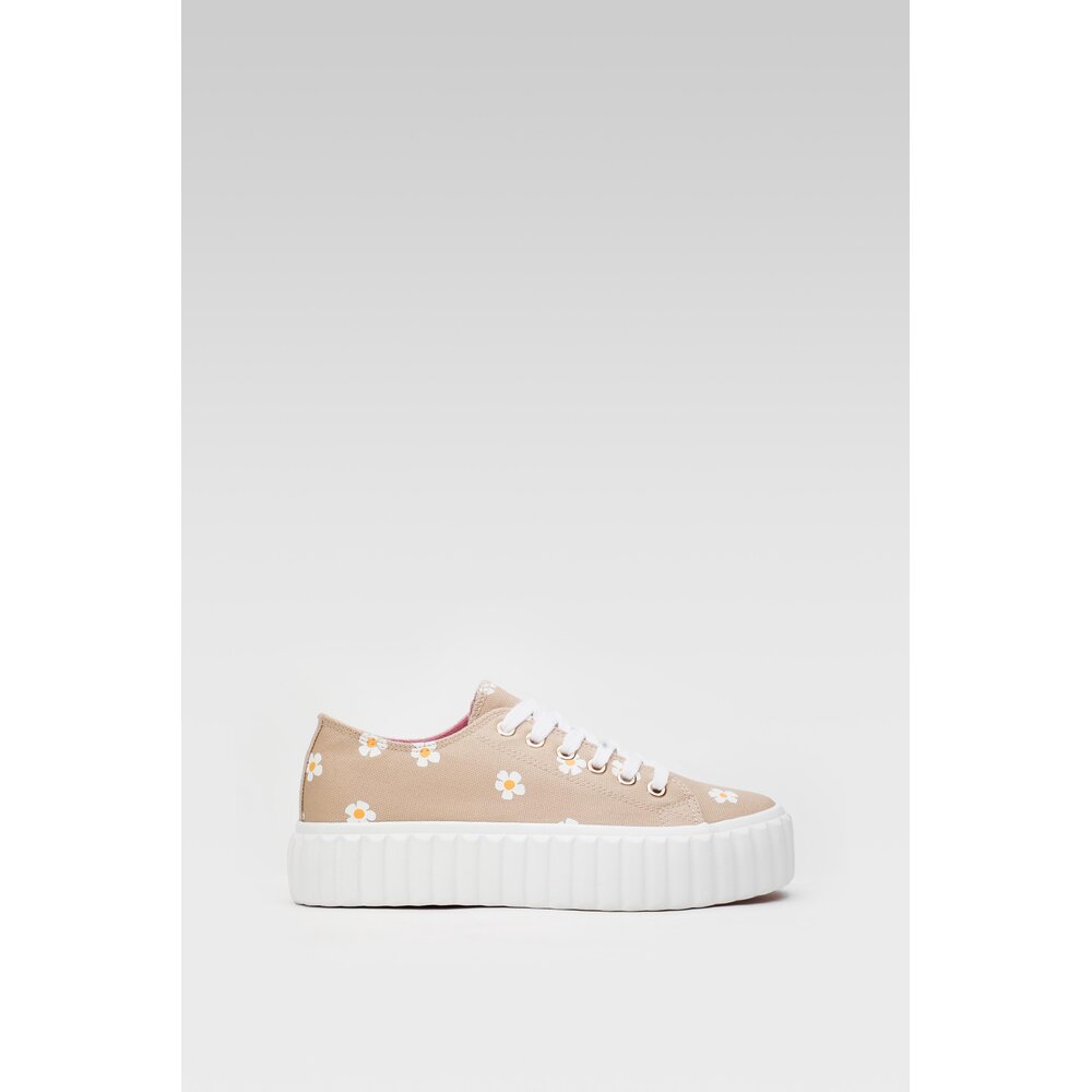 Canvas Sneakers Jenny Fairy NINA BSK010822-01 DUNKELBEIGE 38 - CCC