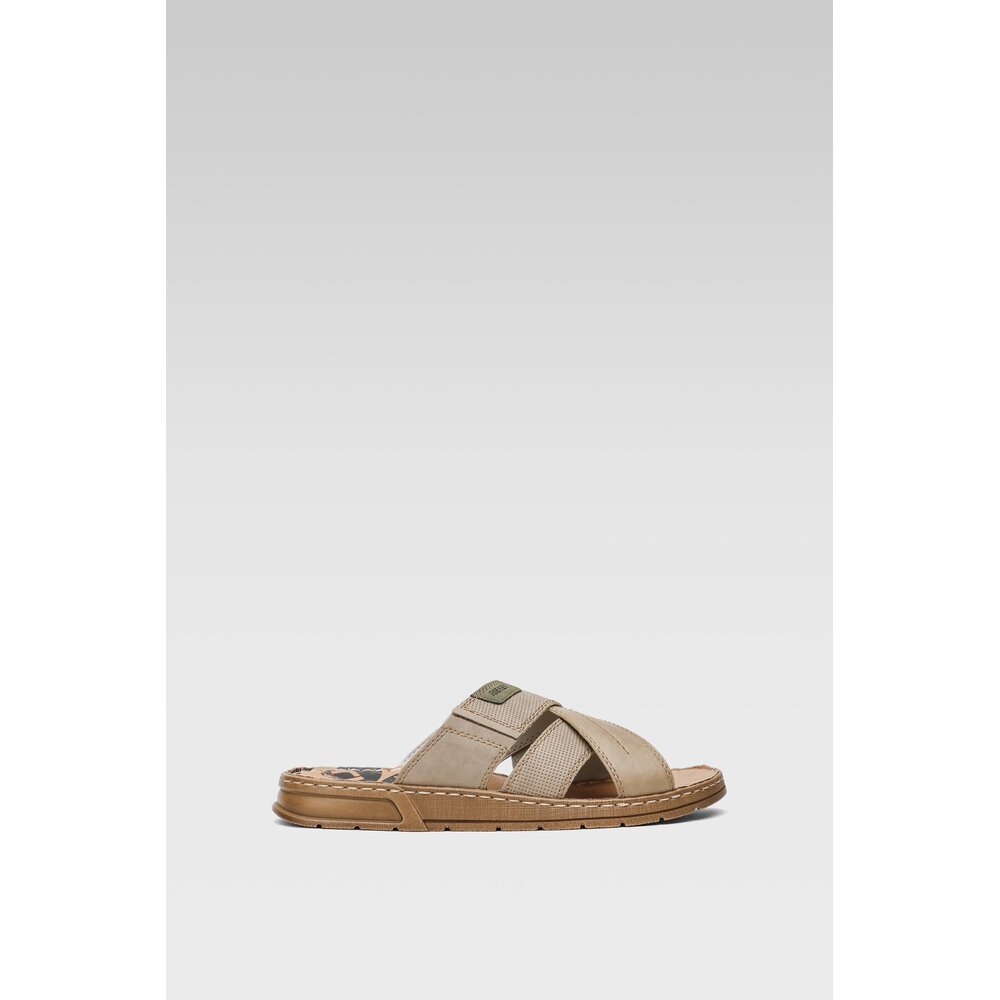 Pantoletten Rieker 21253-64 BEIGE 40 - CCC