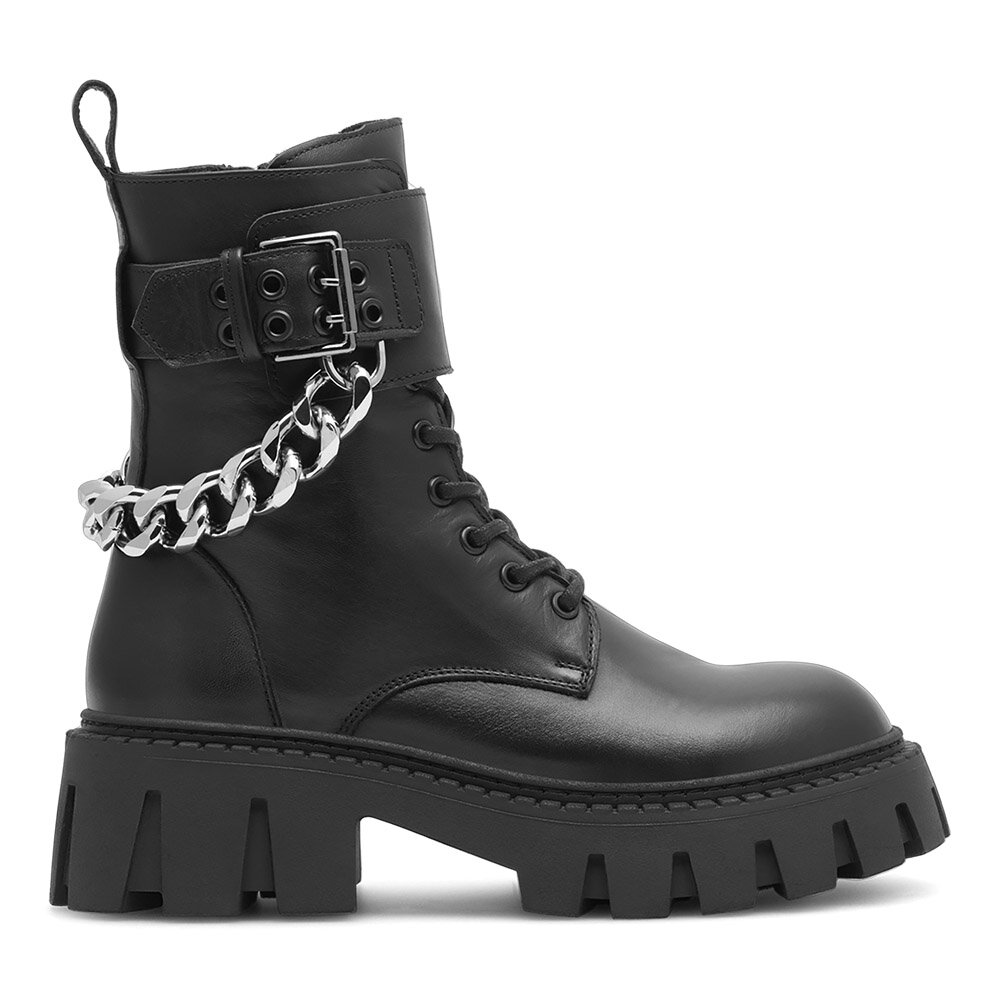 Csizma EVA MINGE GANDRA-8320 FEKETE, méret: 38 - CCC