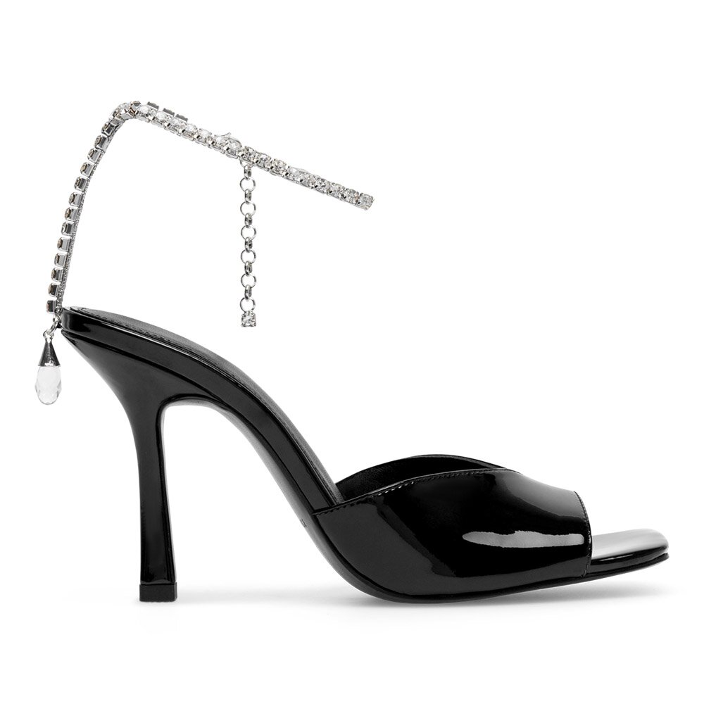 Sandále EVA MINGE STEPHANIE-V1051L-01 ČIERNA, veľkosť: 37 - CCC