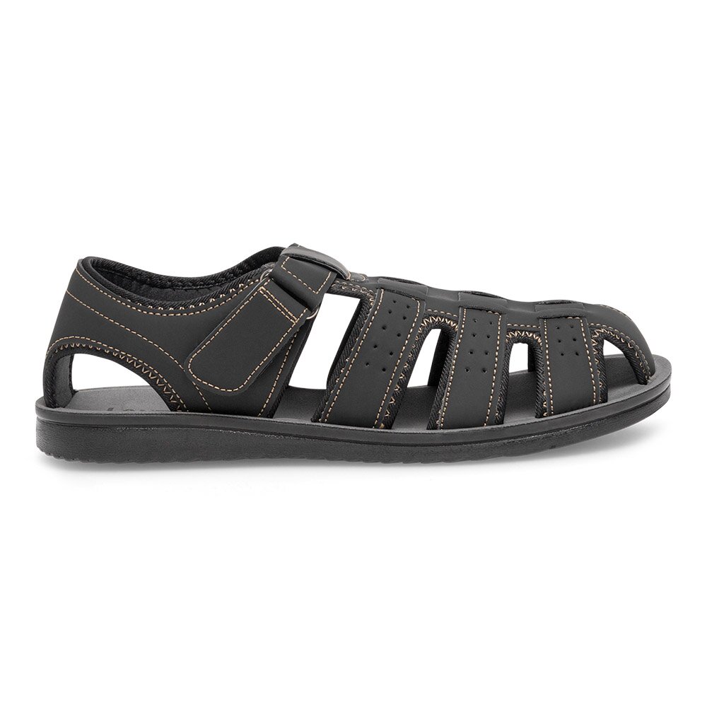 Sandále Lanetti MSS20504-01 ČIERNA, veľkosť: 43 - CCC