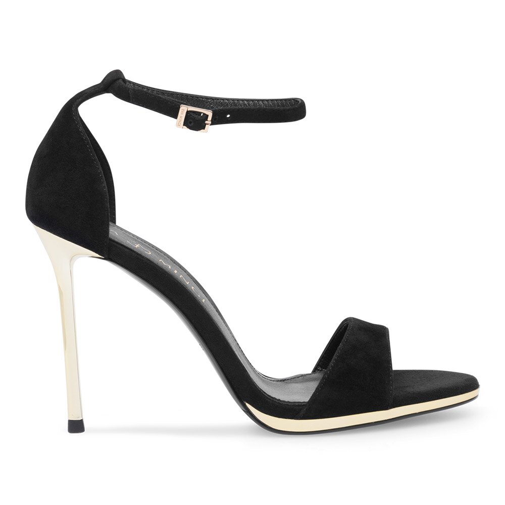 Szandál EVA MINGE JEANNETTE-2513-1-1 FEKETE, méret: 37 - CCC