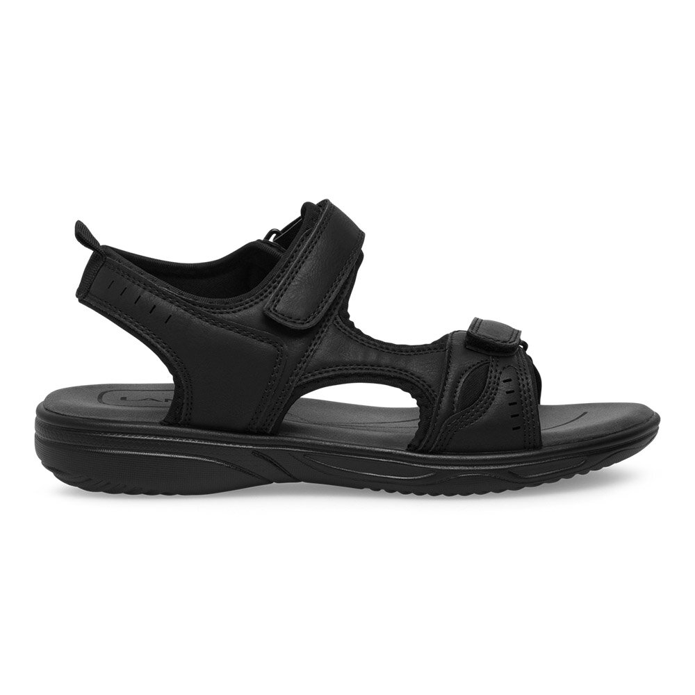 Sandále Lanetti MSS20463-01 ČIERNA, veľkosť: 45 - CCC