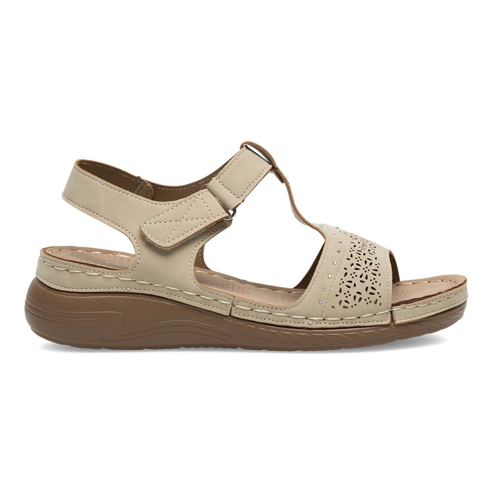 Sandále Clara Barson WYL05010-15 BÉŽOVÁ, veľkosť: 38 - CCC