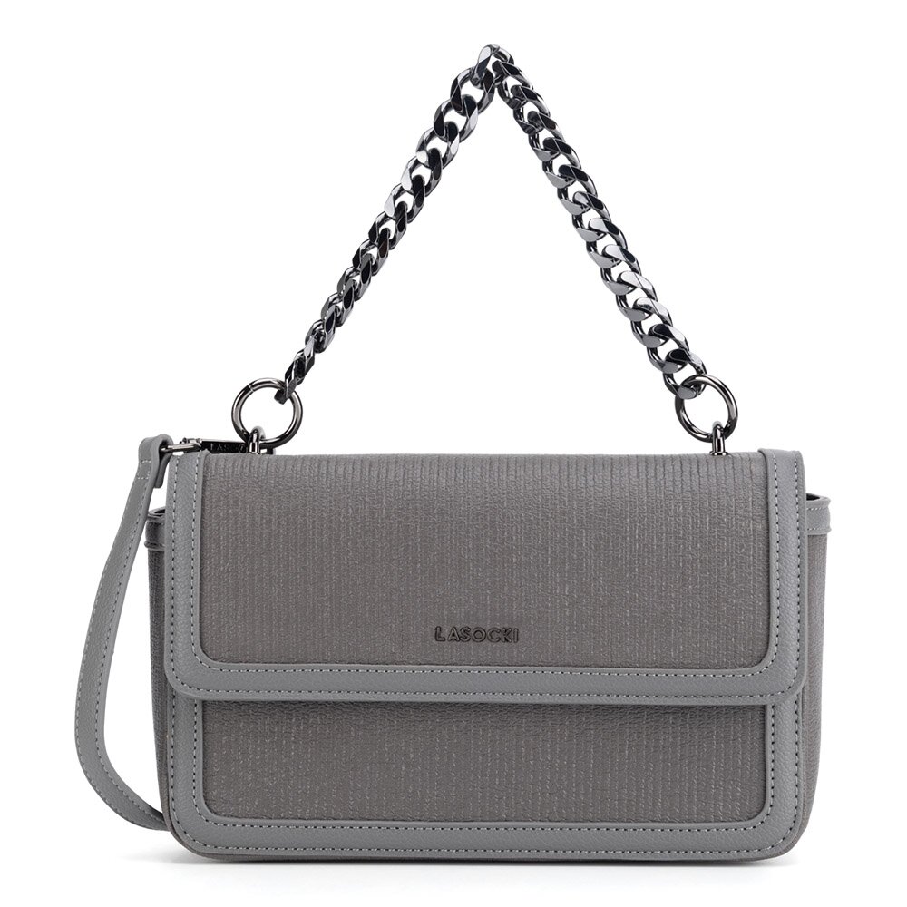 Kabelka Lasocki LSK-B-002-06 ŠEDÁ, veľkosť: One size - CCC