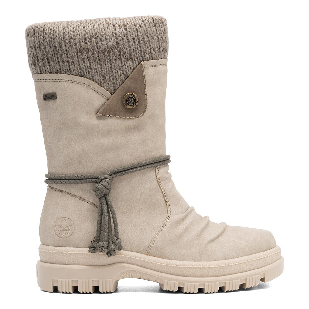 Čižmy Rieker X8283-60 BÉŽOVÁ, veľkosť: 40 - CCC