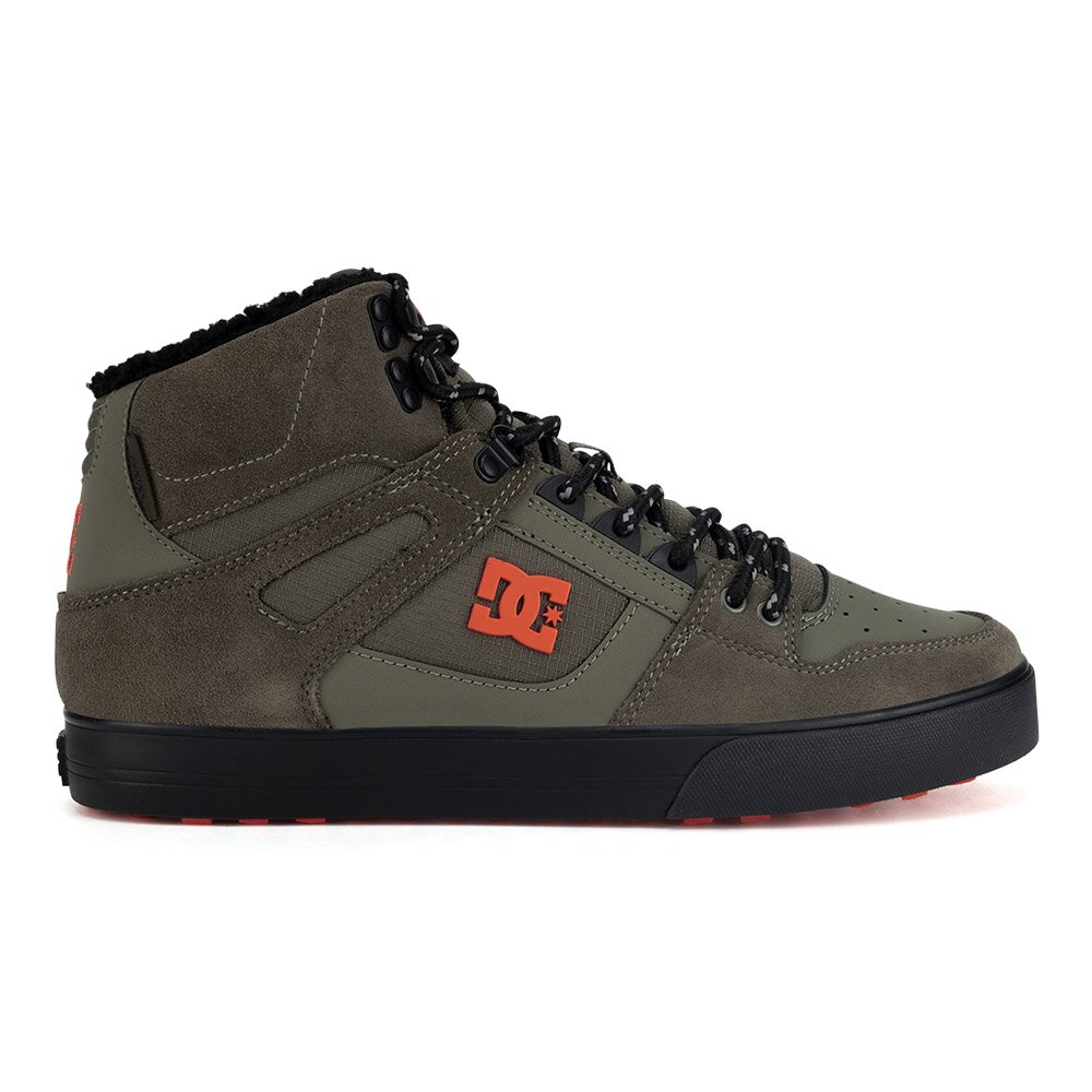 Vysoké šnurovacia topánky DC Shoes PURE HIGH-TOP WC WNT ADYS400047-DOO OLIVOVÁ, veľkosť: 42 - CCC