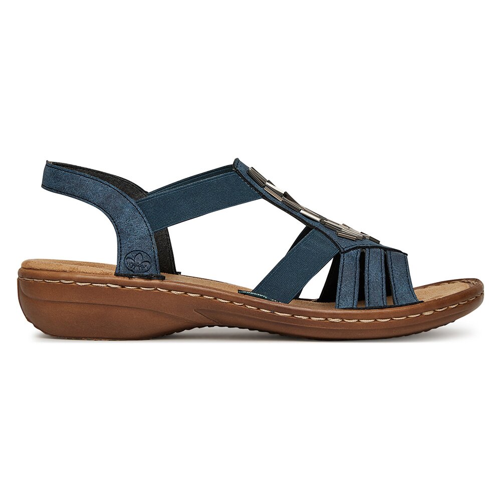 Sandale Rieker 60800-14 ALBASTRU Mărimea: 39 - CCC