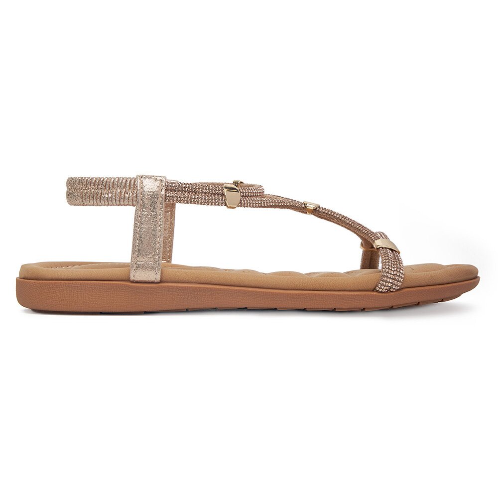 Sandále Clara Barson WP01-1605-06 ZLATÁ, veľkosť: 41 - CCC