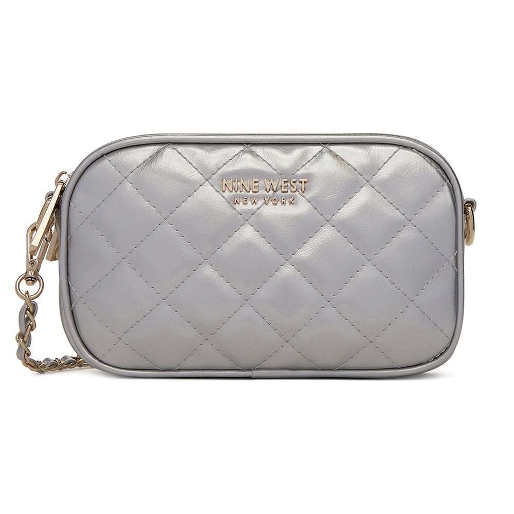 Kabelka NINE WEST LILLA2 STRIEBORNÁ, veľkosť: One size - CCC