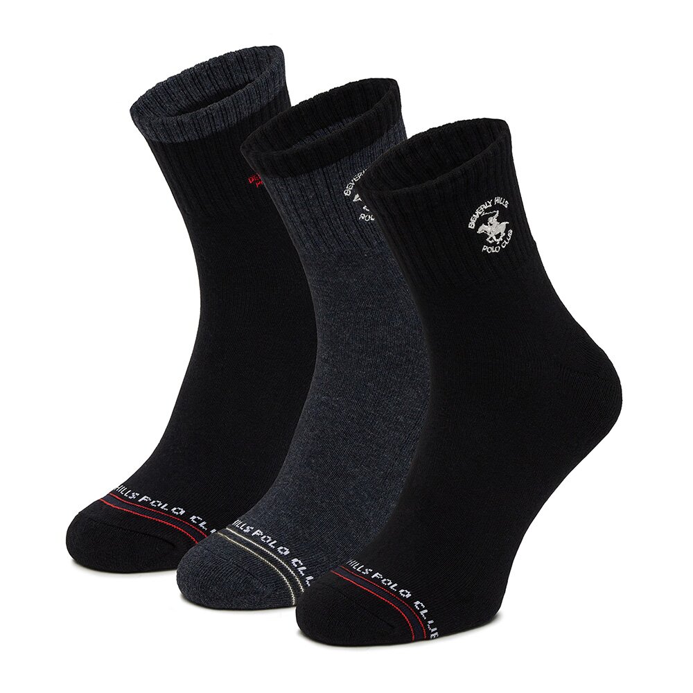 Ponožky Beverly Hills Polo Club AS_BHPC_007_Z_SS2025_(3PACK) TMAVOMODRÁ, veľkosť: 39-42 - CCC