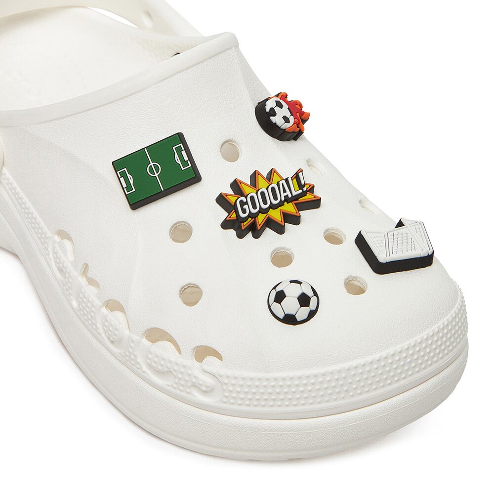 Crocs Dla Obu Płci Dzieci Mix - Ozdoby Do Butów 5-Pak Futbol 5 Pack 10015249 Rozmiar: One Size - Ccc